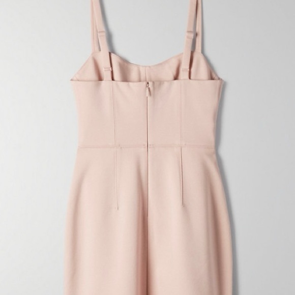 Babaton Aritzia Mini Dress Light Pink - size 4 - Picture 3 of 9